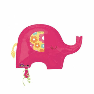 Palloncino SuperShape Elefante fucsia 48×81 cm