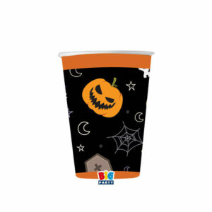 Bicchieri 200 cc Mix Happy Halloween 8 pezzi *