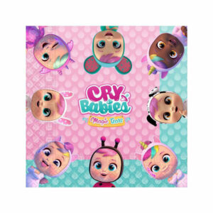 Tovaglioli 33×33 cm Cry Babies 20 pezzi *