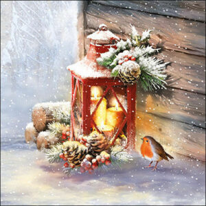 Tovaglioli 33×33 cm Robin By Lantern 20 pezzi *