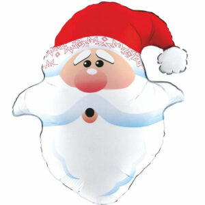 Palloncino SuperShape volto Babbo Natale 66 cm *