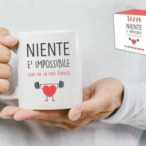 Tazza Niente è impossibile con te al mio fianco *