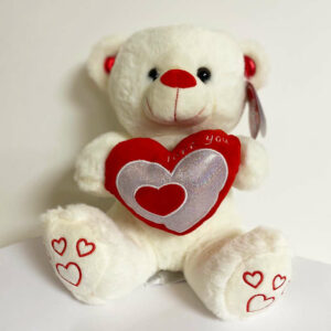 Peluche Orso 30 cm con cuore *