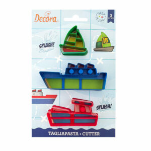 Set 3 Tagliapasta Sweet Game Battaglia Navale *