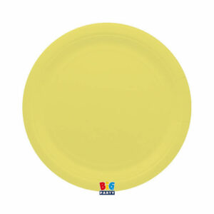 25 Piatti Ecolor 24 cm Giallo Baby *