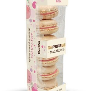 Macaron Vaniglia Rosa 6 pezzi 84 grammi *