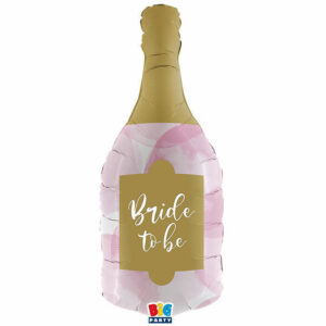 Palloncino mylar 44×89 cm Bride To Be Champagne *