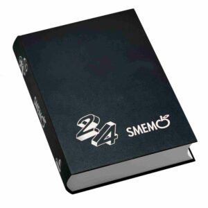 Smemo 16 mesi 13×17,7 cm Nera *