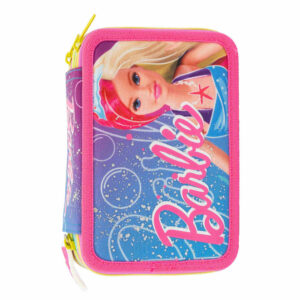 Astuccio 3 Zip Barbie *