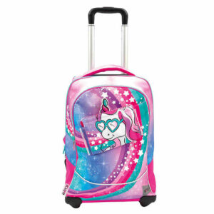 GoPop Zaino Trolley 2 ruote Unicorn *