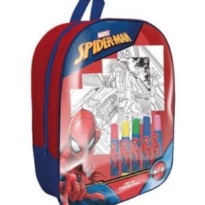 Zaino Spiderman trasparente con accessori *