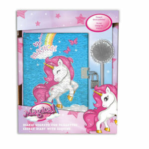 Unicorno Diario segreto con paillettes *