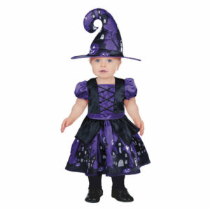 Costume Strega Viola 12/18 mesi *