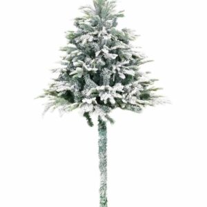 Albero di Natale con fusto alto Innevato 180 cm *