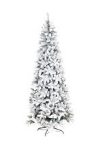 Albero di Natale Slim Alto Adige Innevato 180 cm *