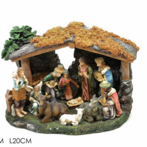 Set Natività con campana 15 cm *