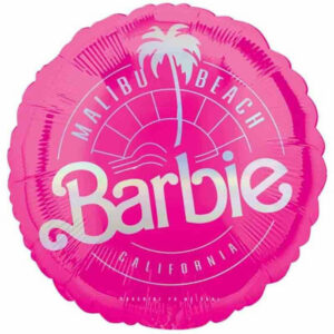 Palloncino mylar 45 cm Barbie Fucsia