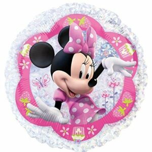 Palloncino Mylar Tondo Minnie 53 cm