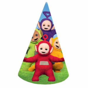 Cappellini in carta Teletubbies 8 pz