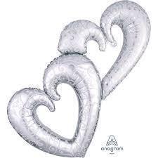 Palloncino Mylar Super Shape Cuore 134×91 cm