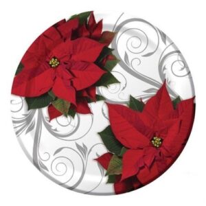 Piatti Poinsettia Swirls 8 pz – Ø 17,4 cm