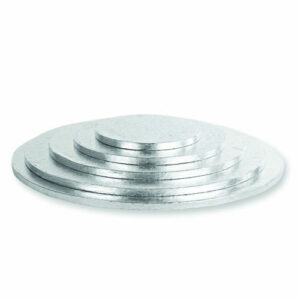 Cake Board Argento diametro 28 cm spessore 1,2 cm *