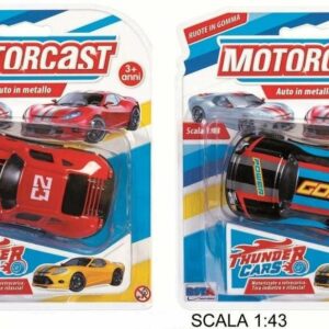 Motorcast Auto in Metallo con retrocarica *