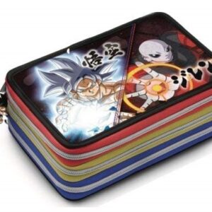 Astuccio 3 Zip DragonBall con Accessori