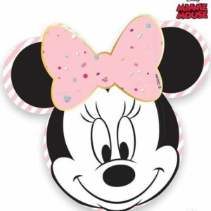 Piatti in carta Sagomato 30 cm Minnie 4 pz*