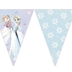 Bandierine in plastica Frozen Sparkle 2,3 mt *