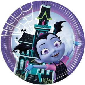 Piatti in Carta 23  cm Vampirina 8 pz *