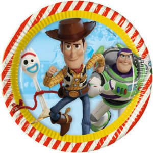 Piatto 23 cm Toy Story 4 8 pz *