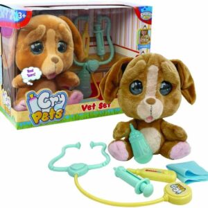 Cry Pets Veterinario Set Deluxe Peluche Interattivo *