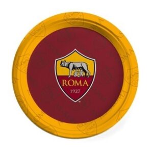 Piatto 18 cm Ufficiale Roma 8 pz *