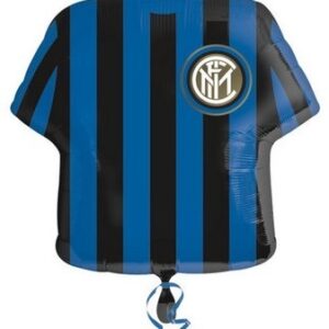 Palloncino Mylar Super Shape Maglietta Inter Ufficiale 60 cm *