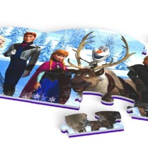 Puzzle Frozen 66×35 cm *