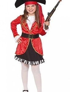 Costume Carnevale Ragazza Pirata 7-9 anni *