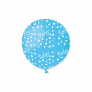 PALLONCINO MONGOLFIERA BABY BOY 80 cm*