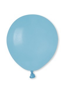 100 Palloncini 5″ in lattice Baby Blu 13 cm*