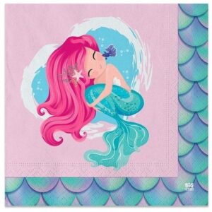 Tovaglioli 33×33 cm Sirena 20 pz *