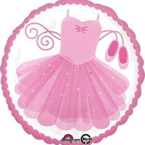 Palloncino Mylar Tutu Ballerina Rosa 43 cm