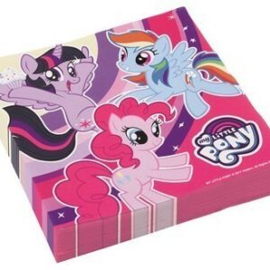 Tovaglioli 33×33 cm My Little Pony 20 pz