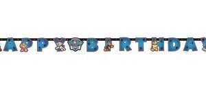 Festone Banner in carta Paw Patrol 2,4 mt