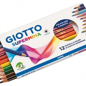 Giotto Supermina astuccio da 12 pastelli*