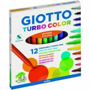 Giotto Turbo Color astuccio da 12 pennarellii*