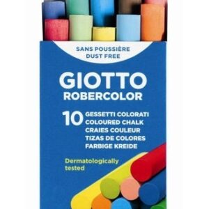 Giotto Robercolor astuccio da 10 gessetti colorati*