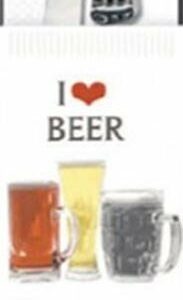 Buste Porta Posate I Love Beer + Tovagliolo 50 pz *