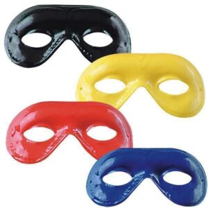 Maschera Farfalla media in plastica – colori assortiti *