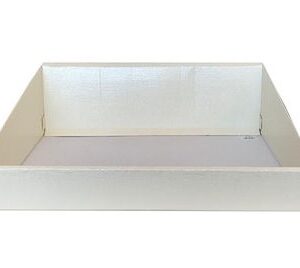 Vassoio per Bombniere 40x32x15 cm Avorio *