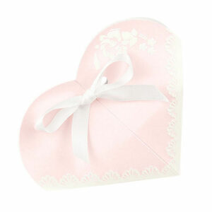 Scatolina Porta confetti Cuore shabby Chic 50×25 cm 10 Pz*